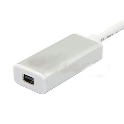 USB 3.1 USB-C Male to Mini Displayport Female Adapter, Silver 10cm