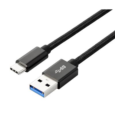 USB-C to USB 3.0 Type-A Cable,2M, M/M Black QC3.0 & 3A Output Support