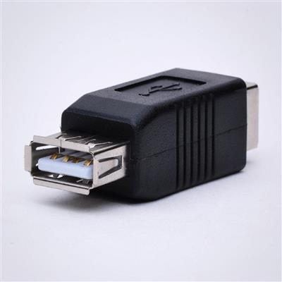 USB A/F naar USB B Female Adapter