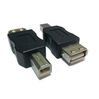 USB A/F naar USB B male Adapter