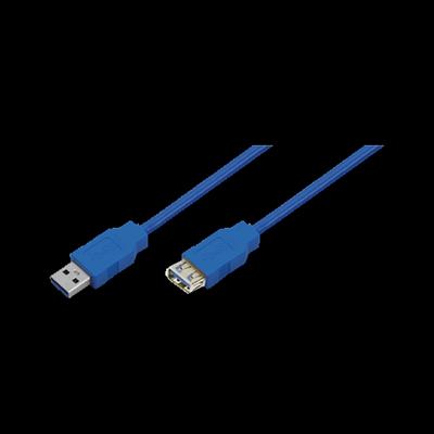 USB 3.0 A Male to A Female, blue, 0.5M,CU0059