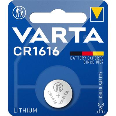 VARTA CR1616 Batterij 3V, Retail 1-stuk "OP=OP""