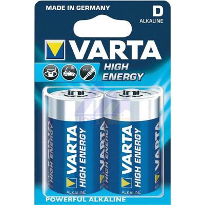 VARTA Mono D Alkaline batterij, LR20, 1,5V, duo-blister