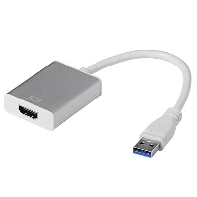 USB 3.0 naar HDMI converter kabel, Display voor PC met Win XP/Vista/7/8/10