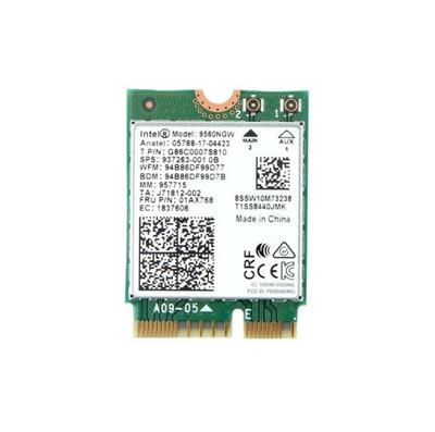 Intel Wireless-N 9560NGW AC + Bluetooth 5.0 NGFF Wireless Card, P/N:937263-001
