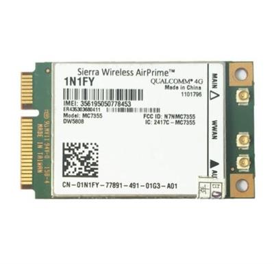 DW5808 4G LTE Mini-PCI Express Mobile Broadband WWAN Card, P/N:1N1FY