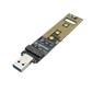 JMS583 NVMe SSD (M-Key) NGFF to USB 3.1 Converter, Support 2230-2280 Size SSD