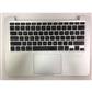 "Notebook keyboard for Apple Macbook Pro Unibody 13.3"" A1502 with topcase Early 2015"