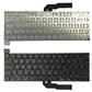 "Notebook keyboard for Apple Macbook Pro 13"" A2251 2020 UK"