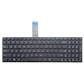 Notebook keyboard for Asus K750JA K750JB K750JN R751 R751J  without frame black