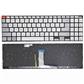 Notebook keyboard for Asus Vivobook Pro 16X M7600 with backlit Silver