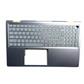 Notebook keyboard for Dell Inspiron 15 Pro 5510 5515 with backlit topcase silver