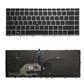 Notebook keyboard for HP ProBook 430 440 G5 640 G4 with pointstick backlit silver