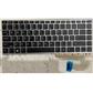 Notebook keyboard for HP EliteBook 745 840 G5 G6 with silver frame OEM