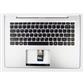 Notebook keyboard for Lenovo IdeaPad 500S-14IBR with topcase pulled