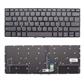 Notebook keyboard for Lenovo Yoga 930 C930-13IKB with backlit Gray
