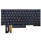 Notebook keyboard for Lenovo ThinkPad P1 Gen3 X1 Extreme 3rd with backlit