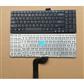 Notebook keyboard for Medion MD97930 S5612 black