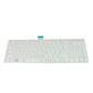 Notebook keyboard for  Toshiba Satellite C870 C850 C855  L850 L855 L870 white
