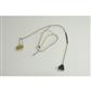 "Notebook led cable for Toshiba Satellite C655D C650 15.6""6017B0265501with web camera"