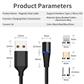 Magnetic 8 Pin Cable for iPhone/ iPad,1M