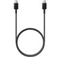 Genuine Samsung Galaxy Note 20 Ultra S20 S20+ Type-C to Type-C 1m 3A Fast Charger Cable Black