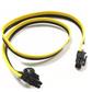 6Pin Male to 8(6+2) Pin Male Graphics Card Power Supply Cable, Approx.50CM