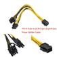 8Pin to Dual 8(6+2)Pin Graphics Card Power Supply Extension Cable, Approx.25CM