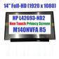 "14"" FHD IPS Matte Privacy Panel Screen for HP Elitebook 840 G6 L62774-001 M140NVFA-R5"