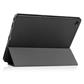 10.6 inch Tri-Fold Premium Leather Case Slim Smart Sleeve For Lenovo M10 plus 3rd Gen Zwart
