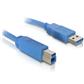 USB 3.0 A Male to USB 3.0 B male FOR EXTERNAL HDD 50CM