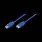 USB 3.0 A Male to A Female, blue, 3M,CU0057