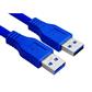 USB 3.0 A Male to A Male, Blue, 1.5M,