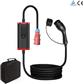 Mobiele EV CEE oplader - 3 fase - 11 kW - 8A to 16A - CEE Stopcontact (rood) - Type 2 - Incl. opbergtas - Geschikt voor elektrische auto's en plug-in hybrides